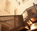 Escalera diseño patio rehabilitacion integral edificio madrid XIX TOLEDO 49 (11)